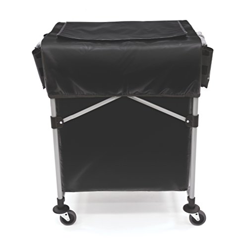 Rubbermaid Commercial Products 1889863 Collapsible X-Cart Cover - 150L Model, Black von Rubbermaid Commercial Products