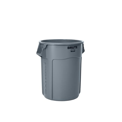 Rubbermaid Commercial Products Brute Round Container 208.2 L - Grey Rubbermaid Commercial Products Brute Round Container 208.2 L - Grey von Rubbermaid