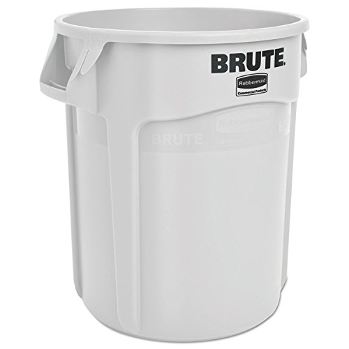 Rubbermaid Commercial Products Brute Round Container 75.7L - White von Rubbermaid Commercial Products