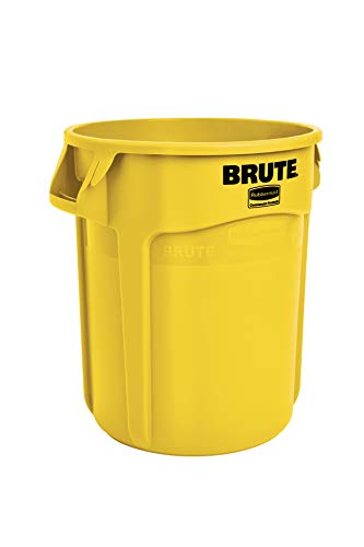 Rubbermaid Commercial Products Brute Round Container 75.7L - Yellow von Rubbermaid Commercial Products