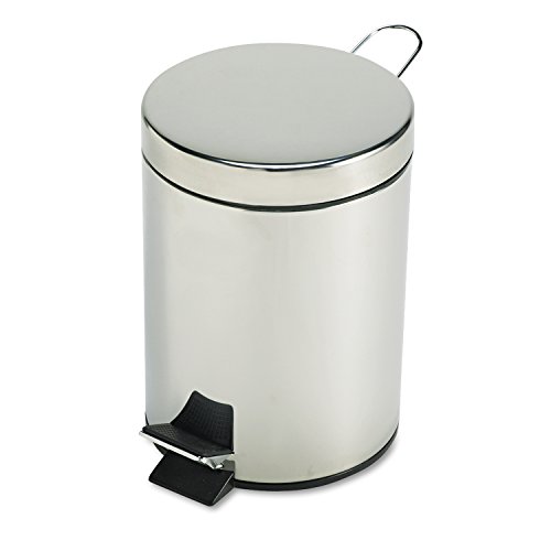 Rubbermaid Commercial Products 1.5 gal Round Step On Refuse Container von Rubbermaid Commercial Products