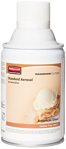 Rubbermaid Commercial Products Duftpatrone für Aerosolspender, Duftsorte American Diner, Gourmetduft, 243 ml von Rubbermaid Commercial Products