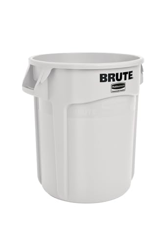 Rubbermaid Commercial Products FG261000WHT BRUTE Behälter, 37,9 L, Weiß, 58 x 57 x 79 cm von Rubbermaid Commercial Products