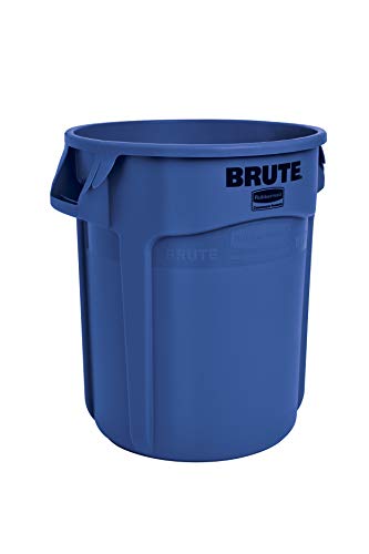 Rubbermaid Commercial Products FG262000BLUE Brute Container 75,7 L Container, Plastik, Blau, 49,5 x 49,5 x 58,1 cm von Rubbermaid Commercial Products