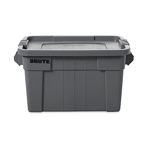 Rubbermaid Commercial Products 75.5L BRUTE Tote with Lid - Grey von Rubbermaid Commercial Products