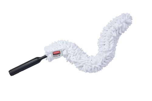 Rubbermaid Commercial Products Hygen Quick-Connect Flexible Dusting Wand with High Performance Microfibre - White von Rubbermaid Commercial Products