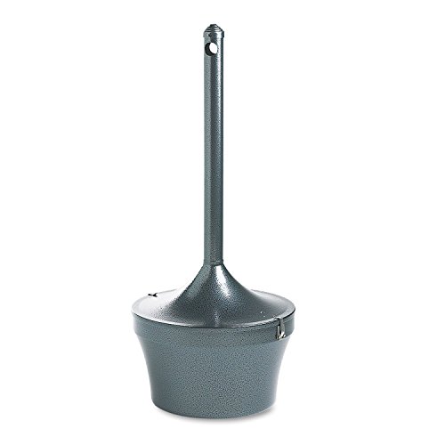 Rubbermaid Commercial Products FGR1639EHGR Smokers Station Aladdin, Hammertone Charcoal von Rubbermaid Commercial Products