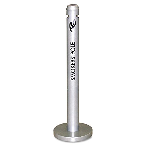 Rubbermaid Commercial Products Smokers' Pole, Silber von Rubbermaid Commercial Products