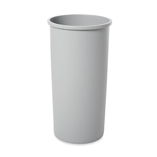 Rubbermaid Commercial Products Grey 22gal Untouchable Round Container von Rubbermaid Commercial Products