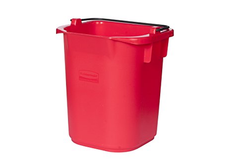 Rubbermaid Commercial Products 5L Bucket with Graduation - Red von Rubbermaid Commercial Products