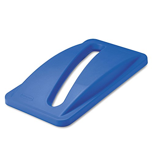 Rubbermaid Commercial Products Slim Jim Paper Lid - Blue von Rubbermaid Commercial Products