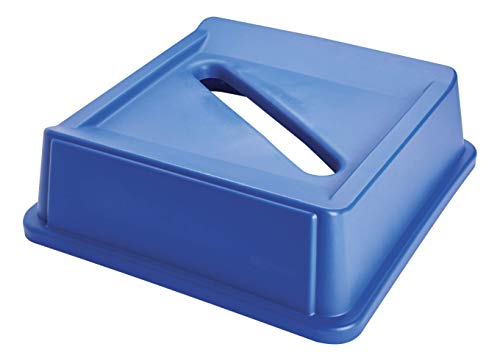 Rubbermaid Commercial Products Untouchable Paper Recycling Top - Blue von Rubbermaid Commercial Products