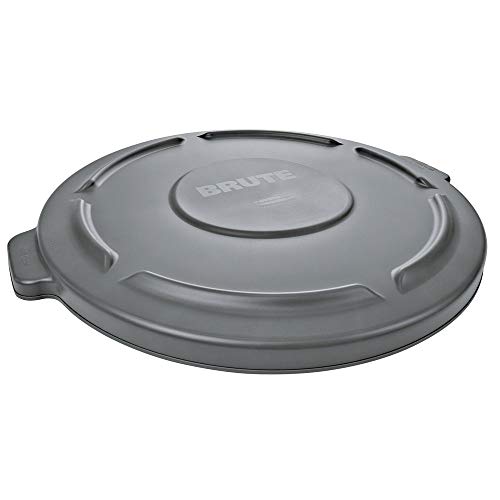 Mülleimer Deckel Rubbermaid grau für 76 L für Brute Container, beulenresistent und bruchfest von Rubbermaid