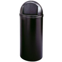 Rubbermaid 0086876157024 Mülleimer 57l (Ø x H) 390mm x 930mm Schwarz 1St. von Rubbermaid