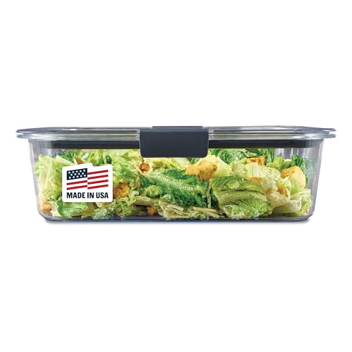 Rubbermaid Brilliance Große Frischhaltedose, 9,6 Tassen, BPA-frei, auslaufsicher, transparent Rubbermaid Brilliance Große Frischhaltedose, 9,6 Tassen, BPA-frei, auslaufsicher, transparent von Rubbermaid