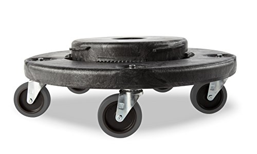 Rubbermaid Commercial Products FG264043BLA BRUTE Rollplattform, geräuscharme, Schwarz von Rubbermaid Commercial Products