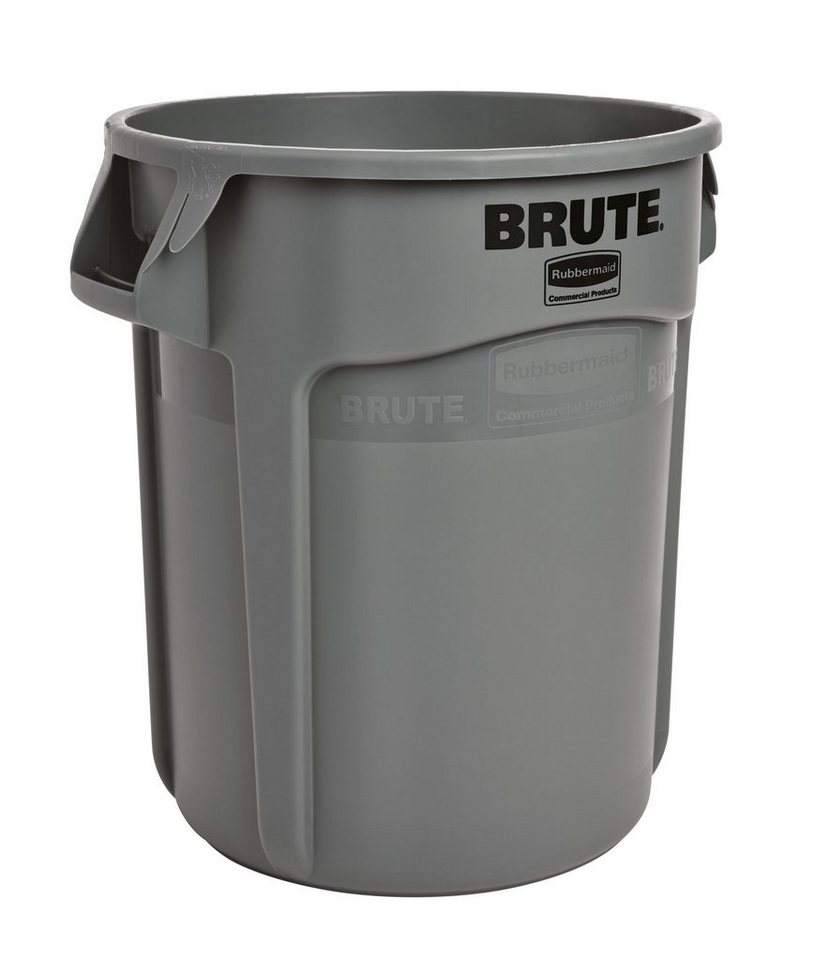 Rubbermaid Mülltrennsystem Rubbermaid BRUTE®-Behälter mit Lüftungskanälen, 38 l, grau von Rubbermaid