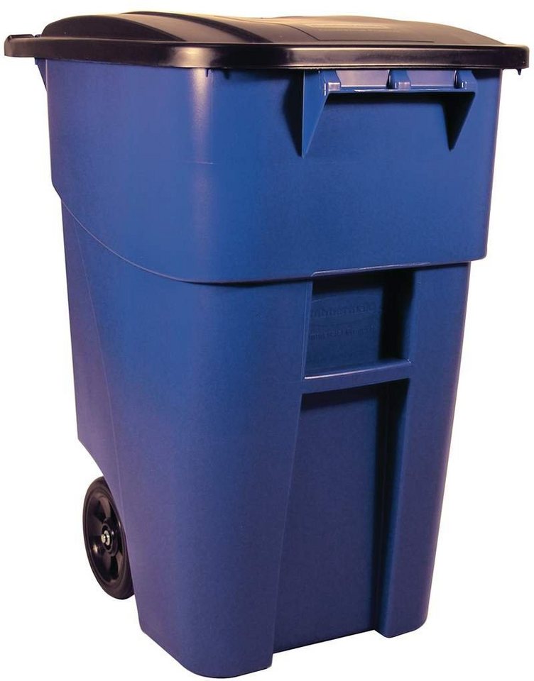 Rubbermaid Mülltrennsystem Rubbermaid BRUTE® Rollcontainer, 189 l, blau von Rubbermaid