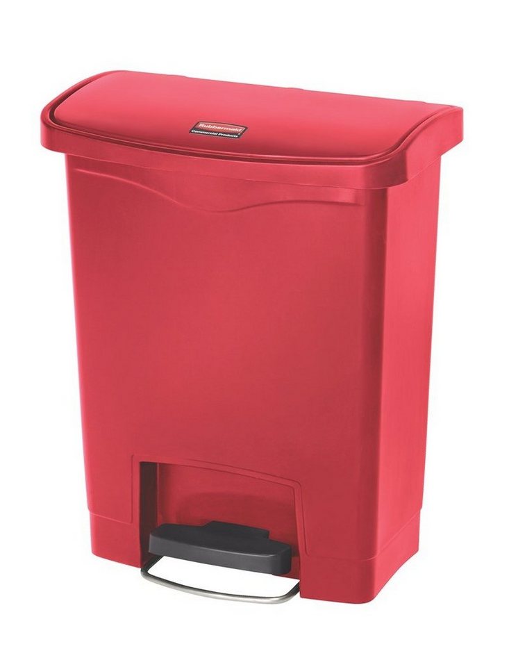 Rubbermaid Mülltrennsystem Rubbermaid Slim Jim® Step-On-Tretabfallbehälter, 30 l, Kunststoff von Rubbermaid