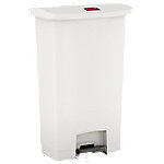 Rubbermaid PE (Polyethylen) Treteimer 31,1 x 50 x 80,3 cm Weiß von Rubbermaid