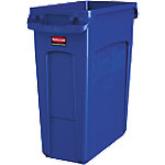 Rubbermaid Papierkorb Polyethylen 60 L 27,9 (B) x 55,8 (T) x 63,5 (H) cm Blau von Rubbermaid