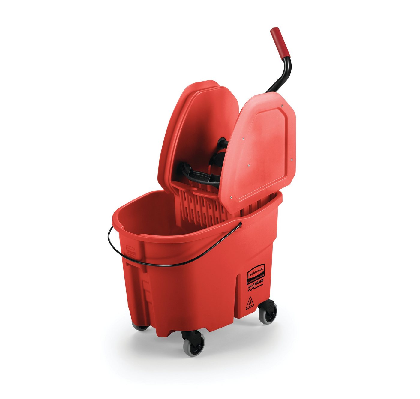 Rubbermaid Putzeimer Rubbermaid WaveBrake® Moppeimer mit Presse und mittigem Hebel, 33 l von Rubbermaid