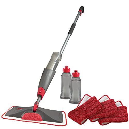 Rubbermaid Reveal Spray Mop Bundle, 3 Pads und 2 nachfüllbare Flaschen von Rubbermaid