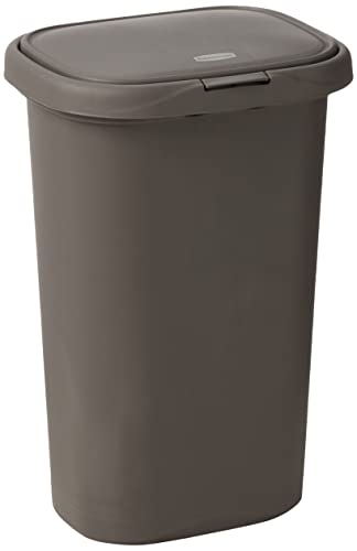 Rubbermaid Spring Top Mülleimer mit Deckel, 49,2 Liter, grauer Kunststoff-Mülleimer, 49,2 l Rubbermaid Spring Top Mülleimer mit Deckel, 49,2 Liter, grauer Kunststoff-Mülleimer, 49,2 l von Rubbermaid