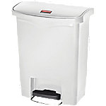 Rubbermaid Treteimer Polyethylen 30 L 27,1 (B) x 42,5 (T) x 53,6 (H) cm Weiß von Rubbermaid