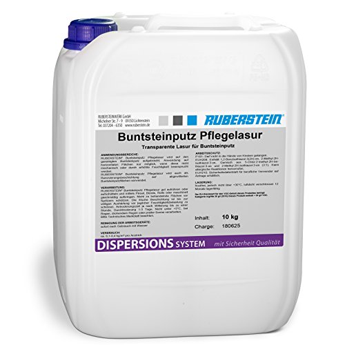 Ruberstein® Buntsteinputzpflegelasur 10 kg von Ruberstein®