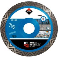 Rubi TVP 115 mm Super Pro Diamanttrennscheibe von Rubi