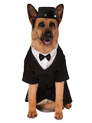Rubie's Official Elegantes Hundekostüm, Haustier-Bräutigam-Hochzeitsverkleidung, Größe XXXL von Rubie's