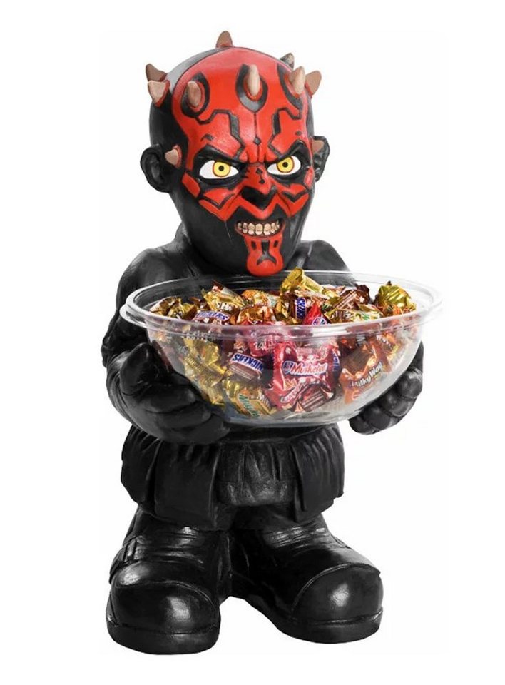 Rubie´s Dekofigur Star Wars Darth Maul Süßigkeiten-Halter, Original Star Wars Figur als kultige Deko für Halloween & Co. von Rubie´s