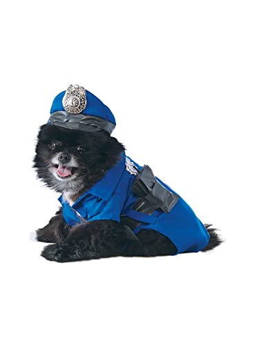 Rubie's Official 885945M Polizeikostüm für Hunde, Haustier, Größe M Halloween Rubie's Official 885945M Polizeikostüm für Hunde, Haustier, Größe M Halloween von Rubie's