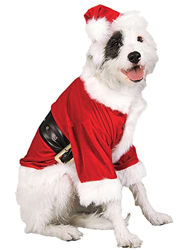 Rubie's Official Weihnachtsmann-Hundekostüm, Weihnachten, Haustierverkleidung, Größe XL von Rubie's