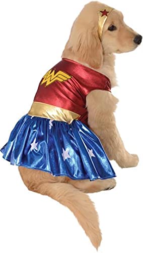Rubie's Offizielles Hundekostüm, Wonder Woman - Größe L von Rubie's