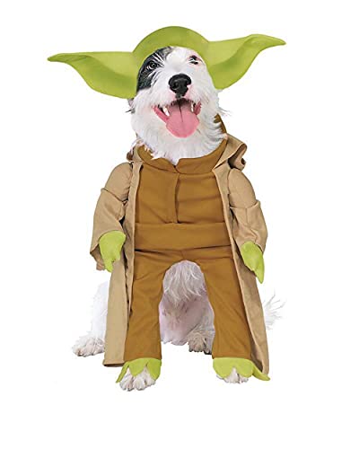 Rubie's 887893L Offizielles Star Wars Yoda Hundekostüm, Größe L von Rubie's
