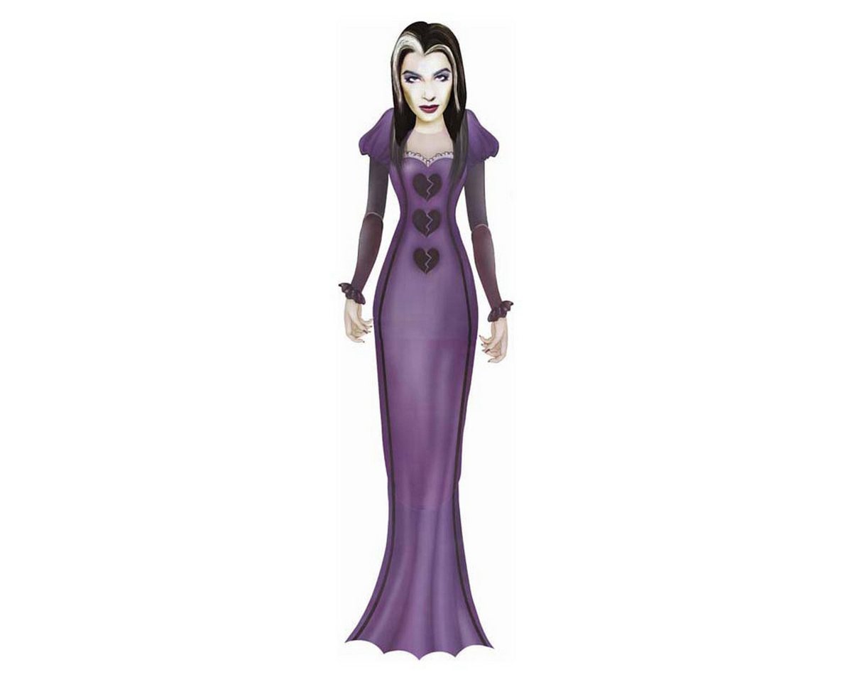 Rubies Niederlande b.v. Dekoobjekt CutOut Halloween Lady Gothic 152 cm von Rubies Niederlande b.v.