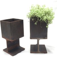 Industrial Design Blumen Übertopf/Metall Blumentopf Flaschenhalter Industrial Design Blumen Übertopf/Metall Blumentopf Flaschenhalter von RubigoDesign