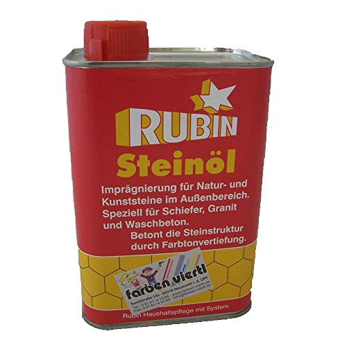 Rubin Steinöl Steinpflege Steinschutz Steinimprägnierung (5000 ml) von Rubin