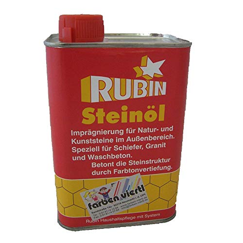 Rubin Steinöl Steinpflege Steinschutz Steinimprägnierung (3000 ml) von Rubin