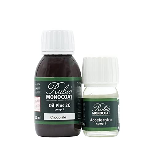 Amazon Set -Oil Plus 2C - Chocolate von Rubio Monocoat