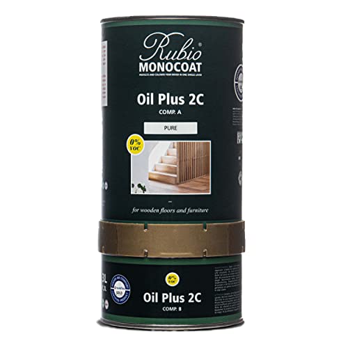 Rubio Monocoat Oil Plus 2C Farbton Pure 1,3 Liter inkl. Härter von Rubio Monocoat