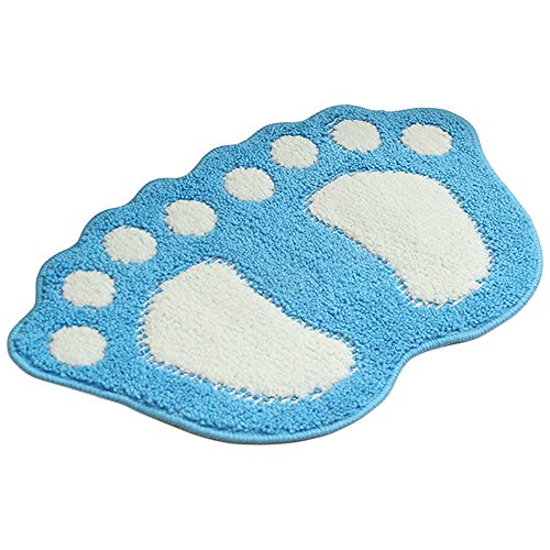 Rubruan Badezimmer Teppich Fußmatte Badematte - Niedliche Pfote Füsse Dusche WC Tür Badewanne rutschfeste Türmatte Wasser Absorbierend Schnell Trocknend Badvorleger Matte – 40cm x 60cm Rubruan Badezimmer Teppich Fußmatte Badematte - Niedliche Pfote Füsse Dusche WC Tür Badewanne rutschfeste Türmatte Wasser Absorbierend Schnell Trocknend Badvorleger Matte – 40cm x 60cm von Rubruan