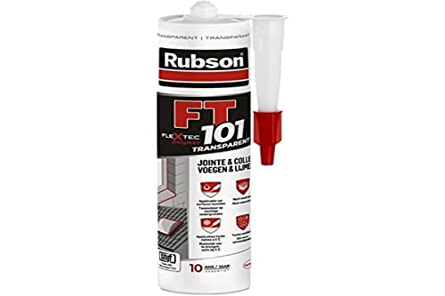 HENKEL FRANCE SA Mastic ft 101 Jont Fissure Rubon-280 ml-durchscheinend-1698339, 0,28 von Rubson