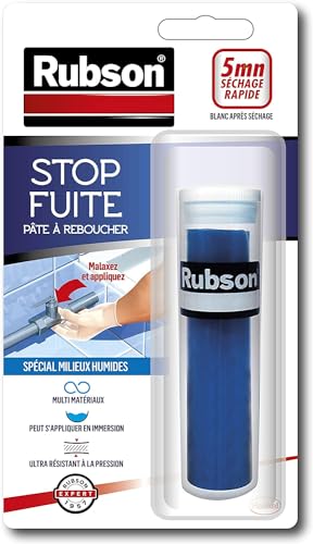 Rubson 1467653 Service Produkt Uniflott Spachtelmasse Spachtel Blisterverpackung 64 g von Rubson