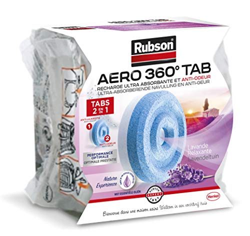 Rubson 1844914 Nachfüllpack für Luftentfeuchter Aero 360, weiß, 1847205 von Rubson