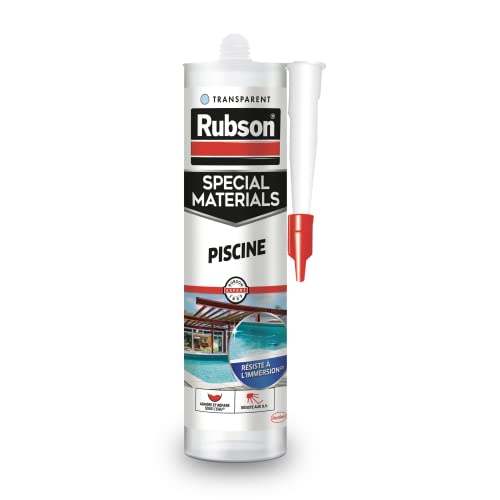 Rubson 1915872 Extreme für Pool-Kartusche, Kitt, 280 ml, Transparent von Rubson