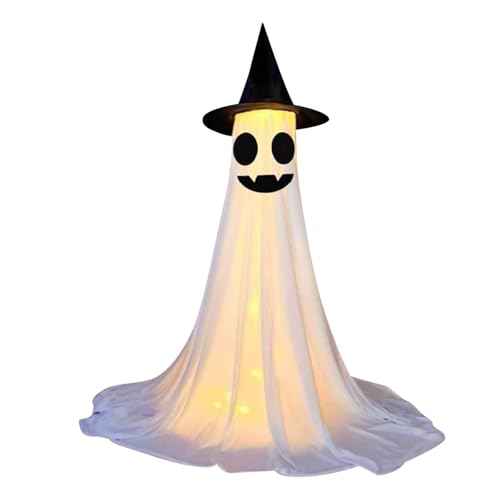 Halloween Geister Stableuchten, Gruseliger Geist mit Ferngesteuerter Lichterkette, Halloween-Geisterlichter für Veranden, Höfe, Gärten, Rasen Halloween Geister Stableuchten, Gruseliger Geist mit Ferngesteuerter Lichterkette, Halloween-Geisterlichter für Veranden, Höfe, Gärten, Rasen von Rubu22a