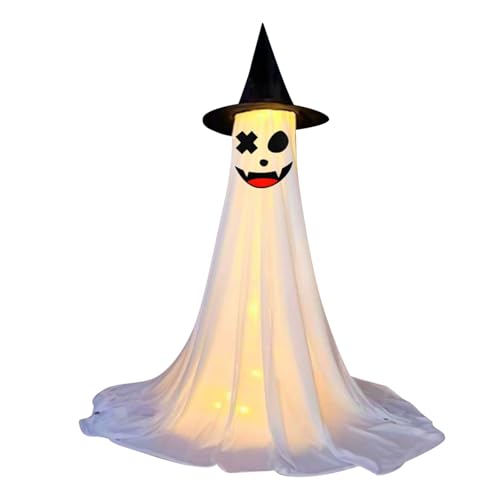 Halloween Geister Stableuchten, Gruseliger Geist mit Ferngesteuerter Lichterkette, Halloween-Geisterlichter für Veranden, Höfe, Gärten, Rasen Halloween Geister Stableuchten, Gruseliger Geist mit Ferngesteuerter Lichterkette, Halloween-Geisterlichter für Veranden, Höfe, Gärten, Rasen von Rubu22a